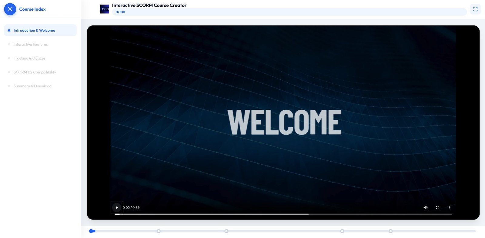 Módulo SCORM Interactivo Universal